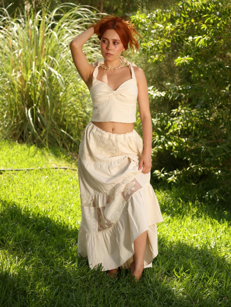 flower-crochet-linen-skirt