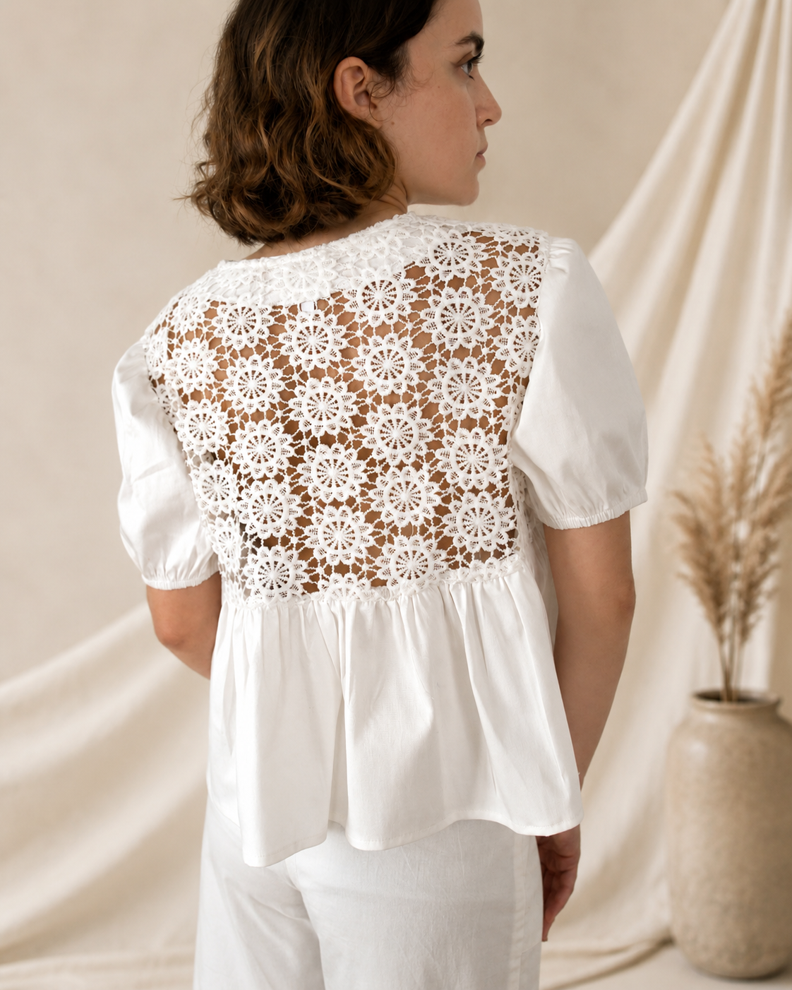 Chams Cotton Blouse