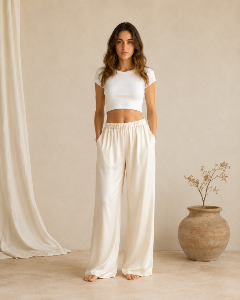 silk-satin-cream-pants